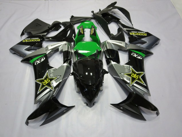 Aftermarket 2008-2010 RockStar Kawasaki ZX10R Motorcycle Fairings