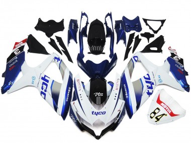 Aftermarket 2008-2010 TYCO Gloss Custom Style Suzuki GSXR 600-750 Motorcycle Fairings