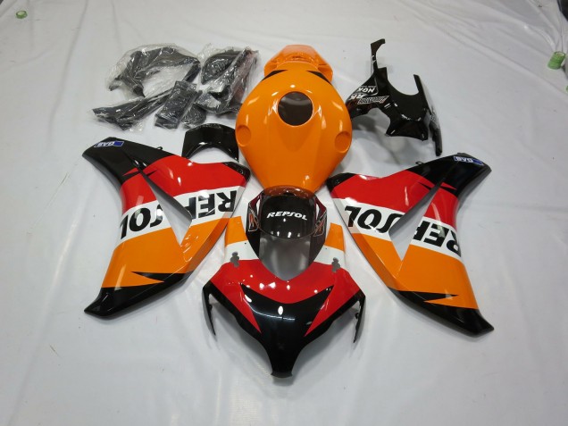 Aftermarket 2008-2011 Classic Repsol Style Design Honda CBR1000RR Motorcycle Fairings