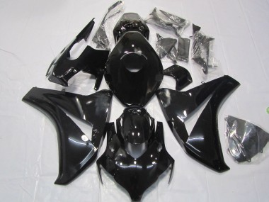 Aftermarket 2008-2011 Gloss Black Honda CBR1000RR Motorcycle Fairings