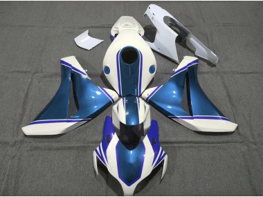 Aftermarket 2008-2011 Gloss Pearl Blue Honda CBR1000RR Motorcycle Fairings