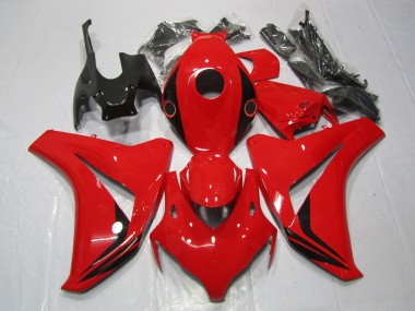 Aftermarket 2008-2011 Gloss Red Small Accents Honda CBR1000RR Motorcycle Fairings