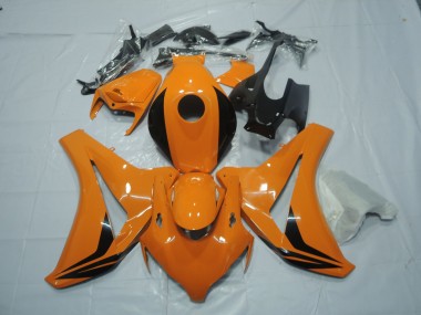 Aftermarket 2008-2011 Orange and Black Honda CBR1000RR Motorcycle Fairings