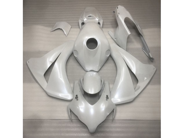 Aftermarket 2008-2011 Pearl White Honda CBR1000RR Motorcycle Fairings