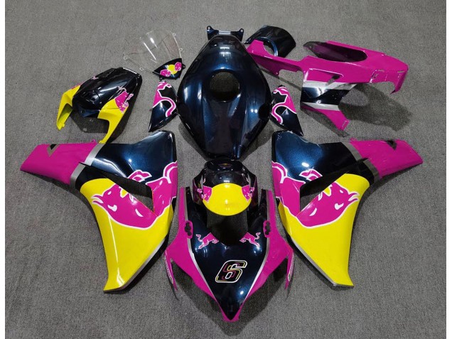 Aftermarket 2008-2011 Pink Bull Honda CBR1000RR Motorcycle Fairings