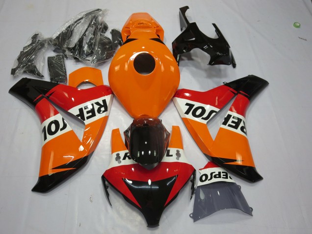 Aftermarket 2008-2011 Repsol Style Honda CBR1000RR Motorcycle Fairings