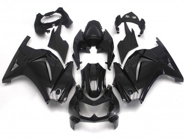 Aftermarket 2008-2013 Gloss Black Plain Kawasaki Ninja 250 Motorcycle Fairings