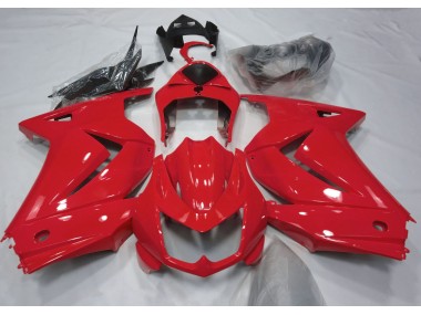 Aftermarket 2008-2013 Gloss Red Kawasaki Ninja 250 Motorcycle Fairings