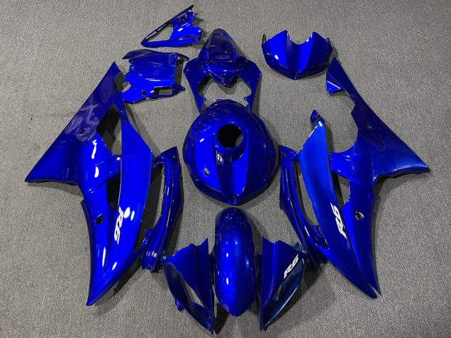 Aftermarket 2008-2016 Deep Blue Yamaha R6 Motorcycle Fairings