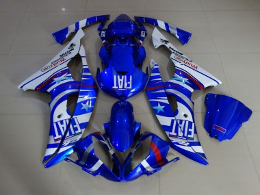 Aftermarket 2008-2016 Gloss Blue Fiat Yamaha R6 Motorcycle Fairings