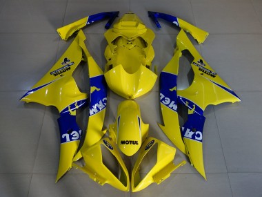 Aftermarket 2008-2016 Gloss Yellow Camel Yamaha R6 Motorcycle Fairings