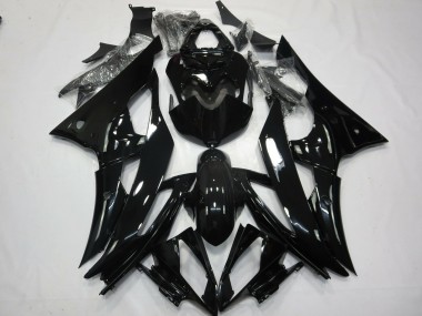 Aftermarket 2008-2016 No.2 Gloss Black Yamaha R6 Motorcycle Fairings