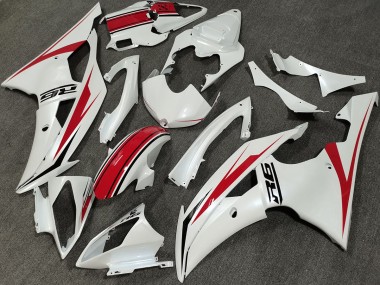 Aftermarket 2008-2016 Pearl white Custom Yamaha R6 Motorcycle Fairings