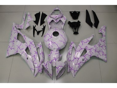 Aftermarket 2008-2016 Purple Lighting Yamaha R6 Motorcycle Fairings