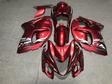 Aftermarket 2008-2019 Bright Red Suzuki GSXR 1300 Motorcycle Fairings