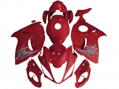 Aftermarket 2008-2019 Fire Red Suzuki GSXR 1300 Motorcycle Fairings