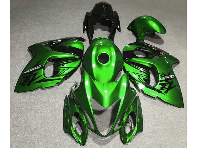 Aftermarket 2008-2019 Gloss Green Suzuki GSXR 1300 Motorcycle Fairings