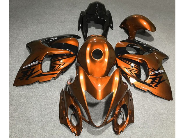 Aftermarket 2008-2019 Gloss Orange Suzuki GSXR 1300 Motorcycle Fairings