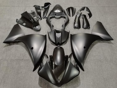 Aftermarket 2009-2011 Full Matte Black Yamaha R1 Motorcycle Fairings