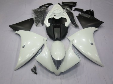 Aftermarket 2009-2011 Gloss White Yamaha R1 Motorcycle Fairings