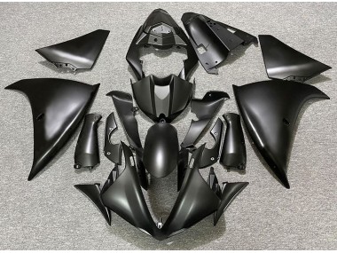 Aftermarket 2009-2011 Matte Black & Gold Yamaha R1 Motorcycle Fairings