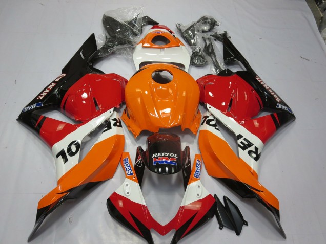 Aftermarket 2009-2012 Classic Repsol Style 2 Honda CBR600RR Motorcycle Fairings