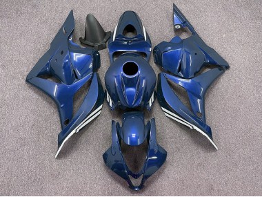 Aftermarket 2009-2012 Dark Blue Honda CBR600RR Motorcycle Fairings