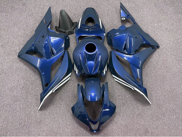 Aftermarket 2009-2012 Dark Blue Honda CBR600RR Motorcycle Fairings