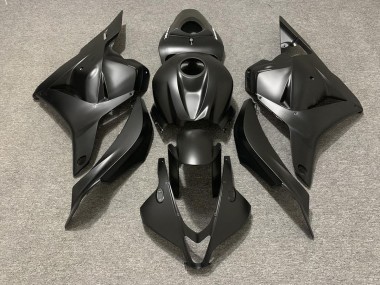 Aftermarket 2009-2012 Matte Black w Decals Honda CBR600RR Motorcycle Fairings