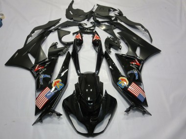 Aftermarket 2009-2012 Merica Kawasaki ZX6R Motorcycle Fairings