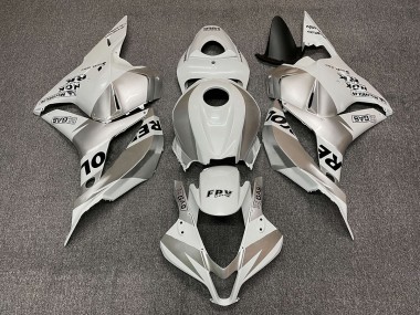 Aftermarket 2009-2012 Silver Repsol Honda CBR600RR Motorcycle Fairings