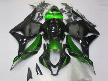 Aftermarket 2009-2012 Special Green Matte Black Honda CBR600RR Motorcycle Fairings