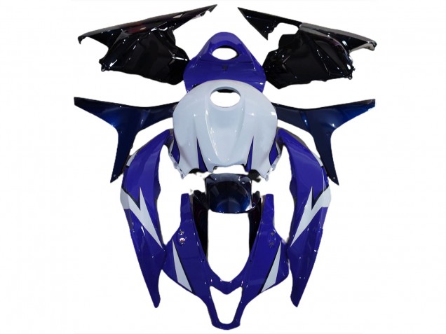 Aftermarket 2009-2012 Two Blues Honda CBR600RR Motorcycle Fairings