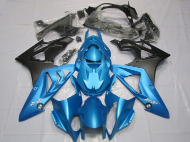 Aftermarket 2009-2018 Light Matte Blue BMW S1000RR Motorcycle Fairings