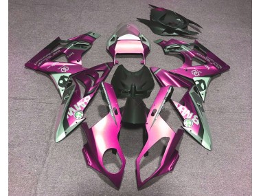 Aftermarket 2009-2018 Matte Pink Motorrad BMW S1000RR Motorcycle Fairings