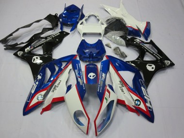 Aftermarket 2009-2016 Red and Blue and Black BMW S1000RR Motorcycle Fairings