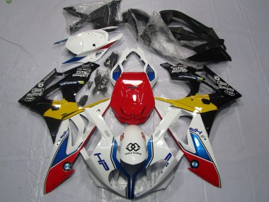 Aftermarket 2009-2018 Yellow HP BMW S1000RR Motorcycle Fairings