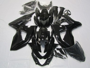 Aftermarket 2009-2016 Gloss Back Suzuki GSXR 1000 Motorcycle Fairings