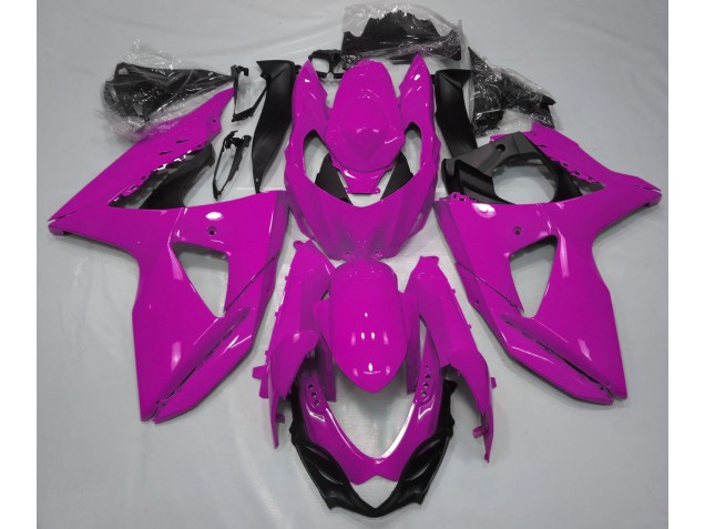 Aftermarket 2009-2016 Gloss Pink Suzuki GSXR 1000 Motorcycle Fairings