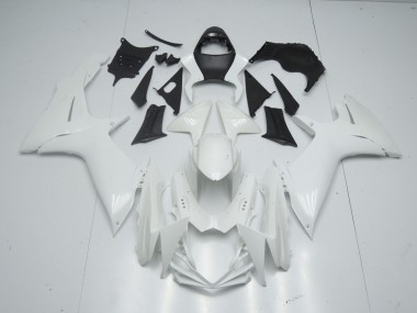 Aftermarket 2009-2016 Gloss White Suzuki GSXR 1000 Motorcycle Fairings