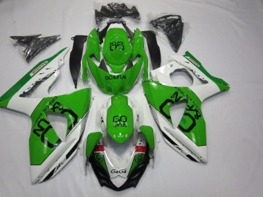 Aftermarket 2009-2016 Green Go Fun Suzuki GSXR 1000 Motorcycle Fairings