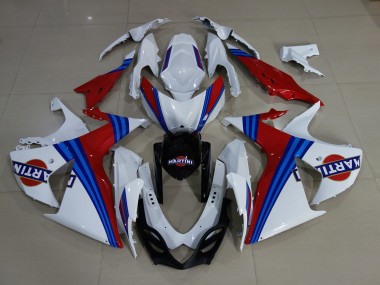 Aftermarket 2009-2016 Martini Custom Suzuki GSXR 1000 Motorcycle Fairings