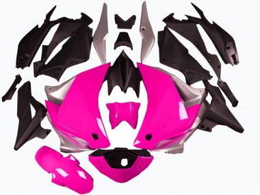 Aftermarket 2011-2013 Pink and Silver Honda CBR250RR Motorcycle Fairings