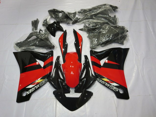 Aftermarket 2011-2013 Red and Black Honda CBR250RR Motorcycle Fairings