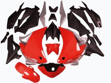 Aftermarket 2011-2013 Red and Silver Honda CBR250RR Motorcycle Fairings