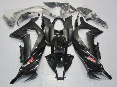 Aftermarket 2011-2015 Black Matte Gloss Kawasaki ZX10R Motorcycle Fairings