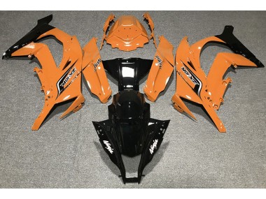 Aftermarket 2011-2015 Gloss Orange & Kawasaki ZX10R Motorcycle Fairings