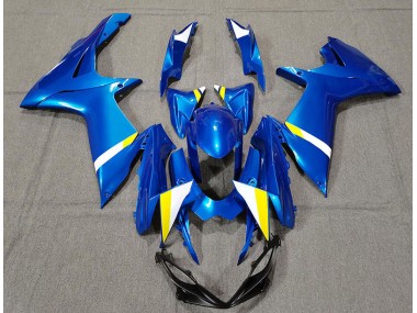 Aftermarket 2011-2020 Custom Blue Suzuki GSXR 600-750 Motorcycle Fairings