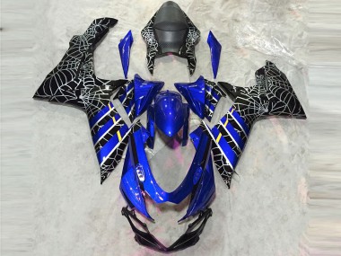 Aftermarket 2011-2020 Gloss Blue Spider Suzuki GSXR 600-750 Motorcycle Fairings