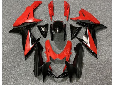 Aftermarket 2011-2020 Gloss Red and Black Suzuki GSXR 600-750 Motorcycle Fairings